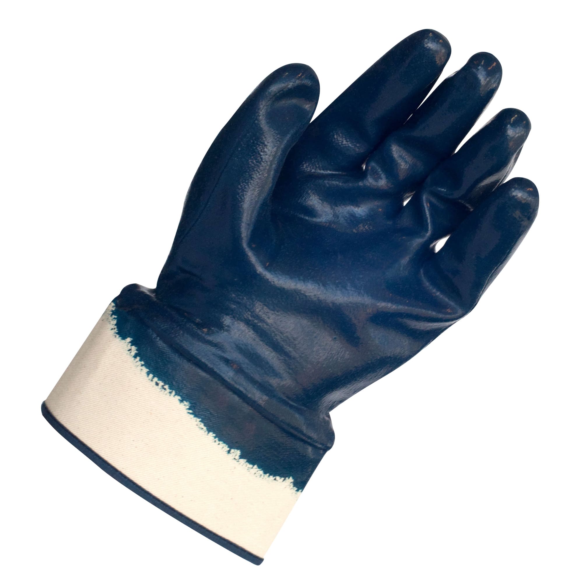 HERCULES Heavy Weight Full Dip Nitrile Gloves With Safety Cuff